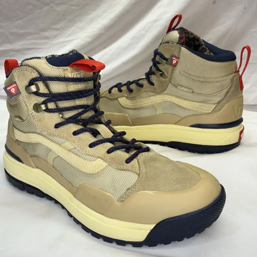 Vans Ultrarange Exo Hi MTE-2 Sneaker Boots Mens Size 9 Taupe Light Brown